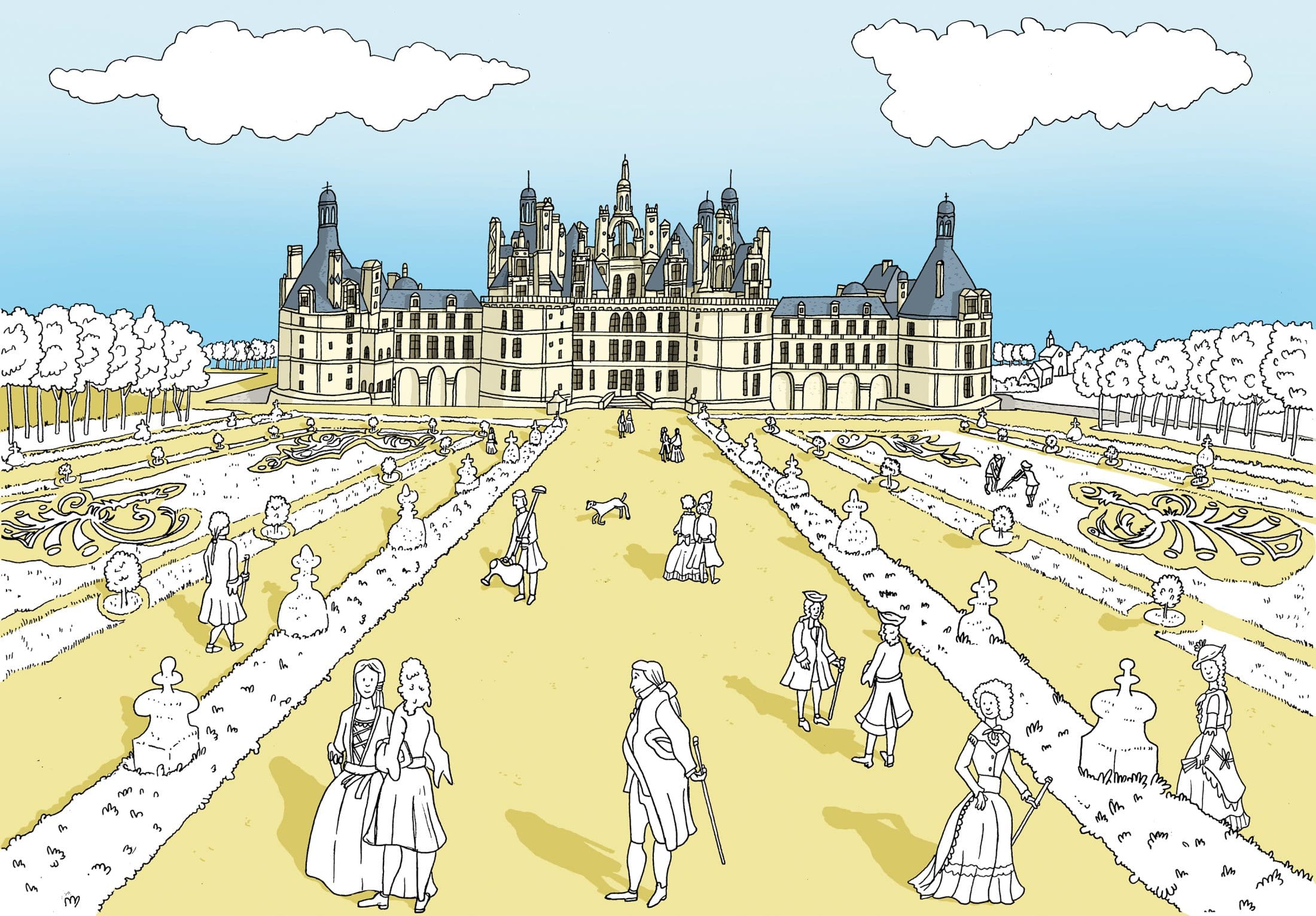 Activités à faire chez vous !  Château de Chambord
